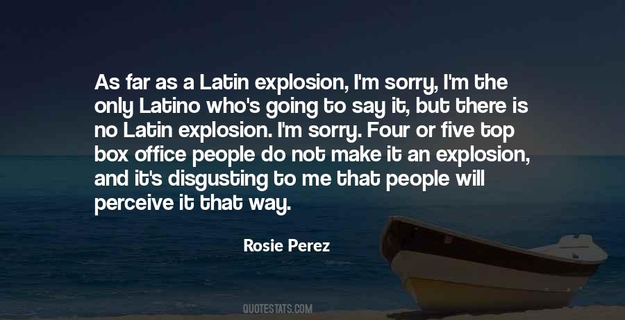 Rosie Perez Quotes #332291
