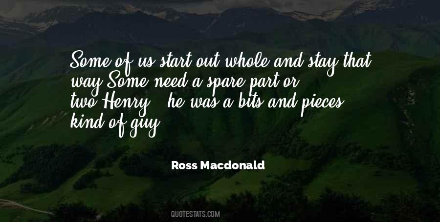 Ross Macdonald Quotes #501550