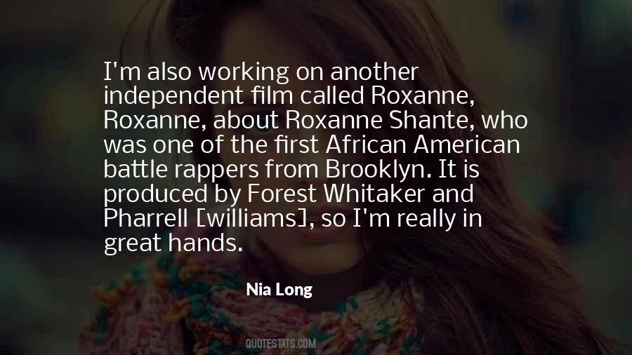 Roxanne Shante Quotes #335798