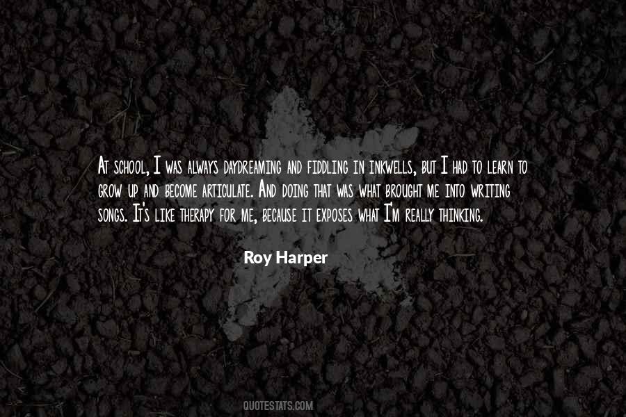 Roy Harper Quotes #1364655