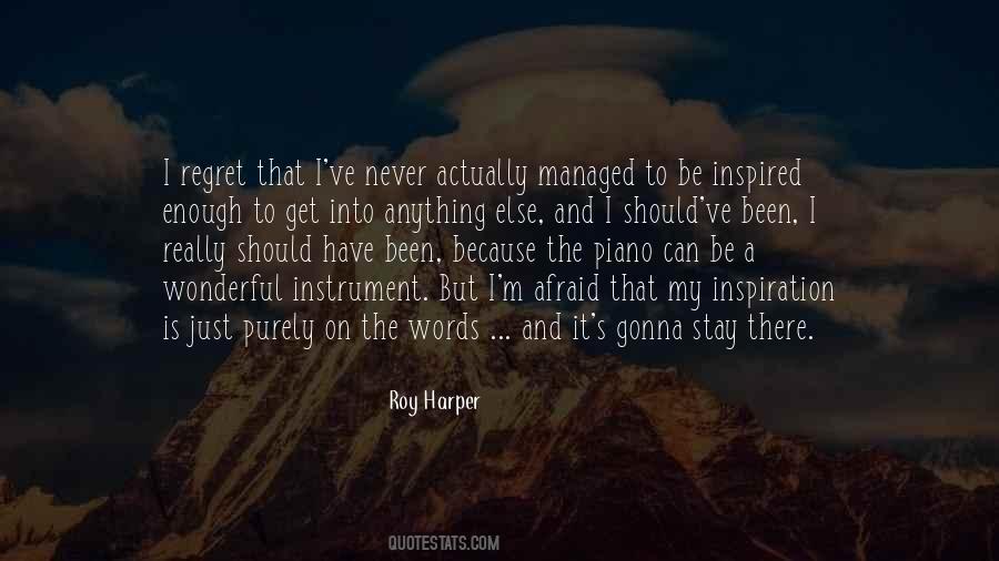 Roy Harper Quotes #723111