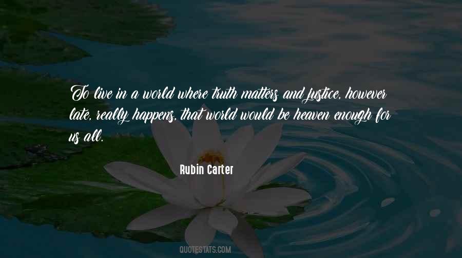 Rubin Carter Quotes #189332