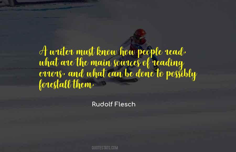 Rudolf Flesch Quotes #1221900