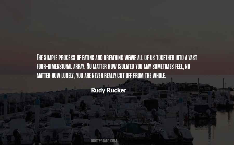 Rudy Rucker Quotes #636226