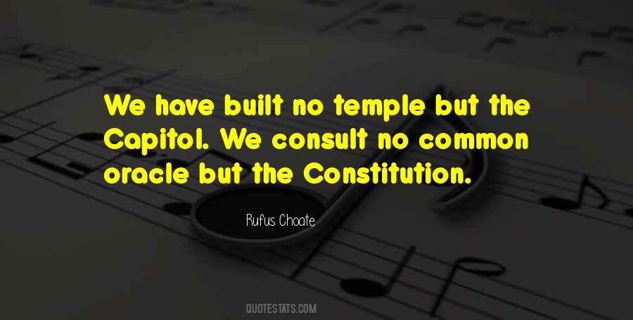 Rufus Choate Quotes #798804