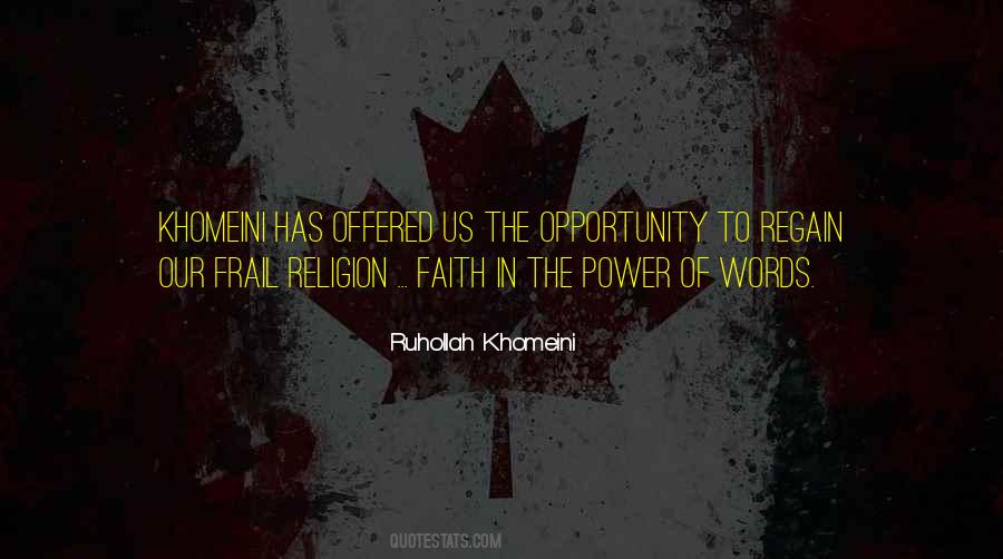 Ruhollah Khomeini Quotes #867294