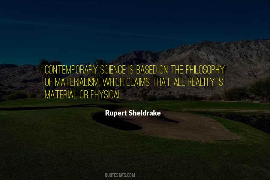 Rupert Sheldrake Quotes #1251908