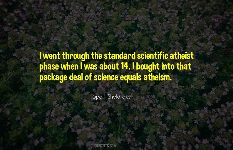 Rupert Sheldrake Quotes #1765106