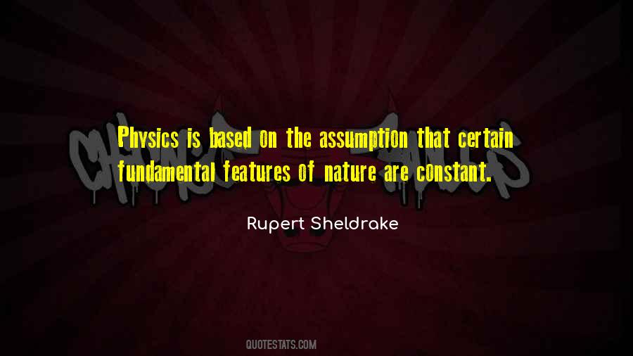 Rupert Sheldrake Quotes #691190