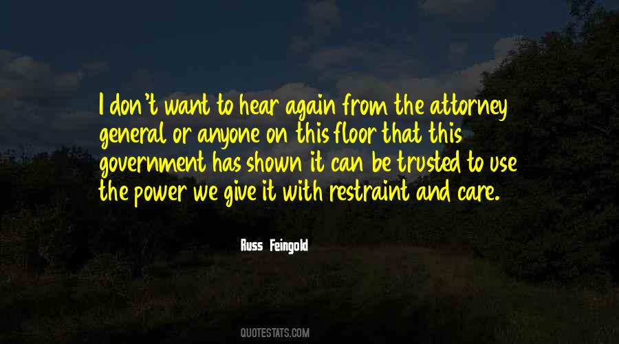 Russ Feingold Quotes #1399309