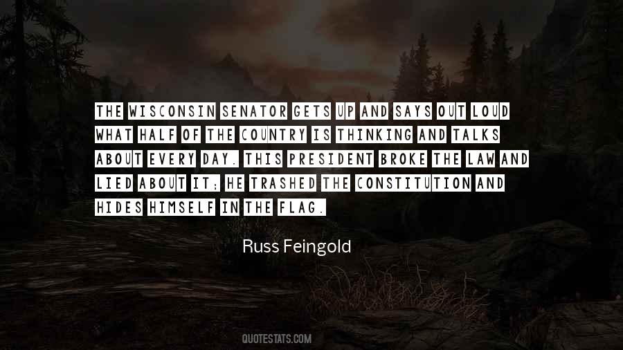 Russ Feingold Quotes #237326