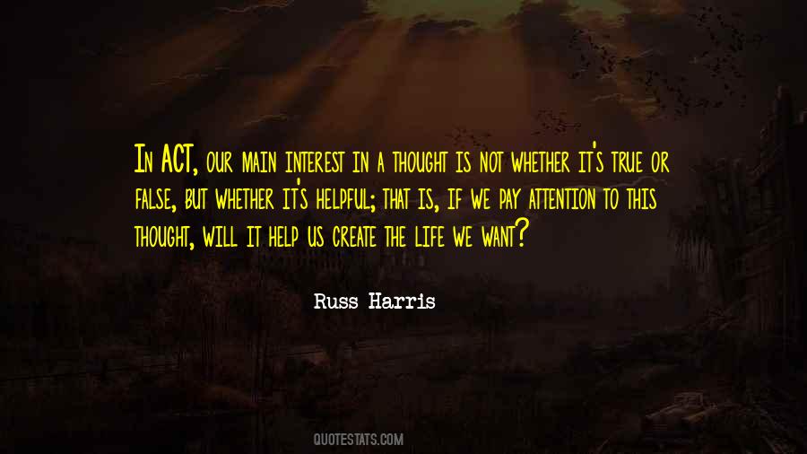 Russ Harris Quotes #1134991