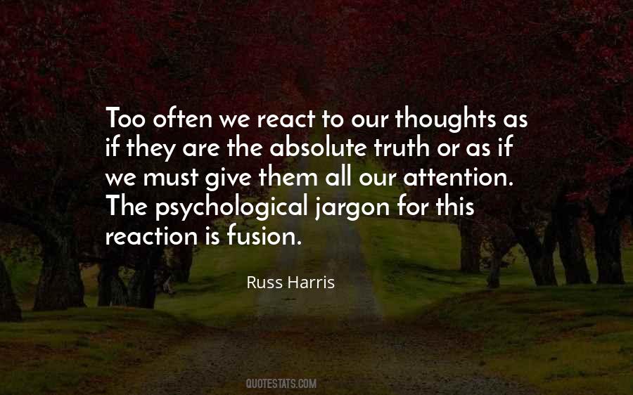 Russ Harris Quotes #940184