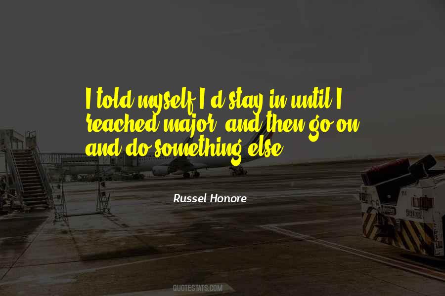 Russel Honore Quotes #1235584