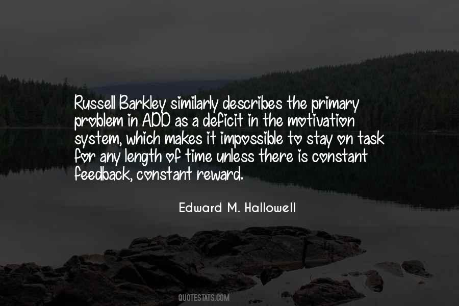 Russell Barkley Quotes #42691