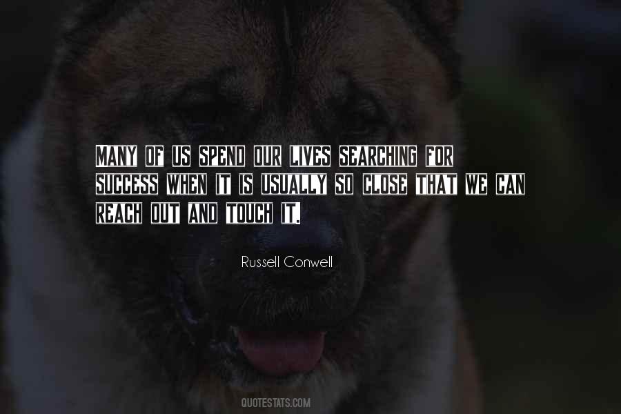 Russell Conwell Quotes #1279671