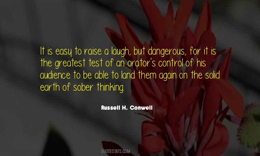 Russell Conwell Quotes #822698