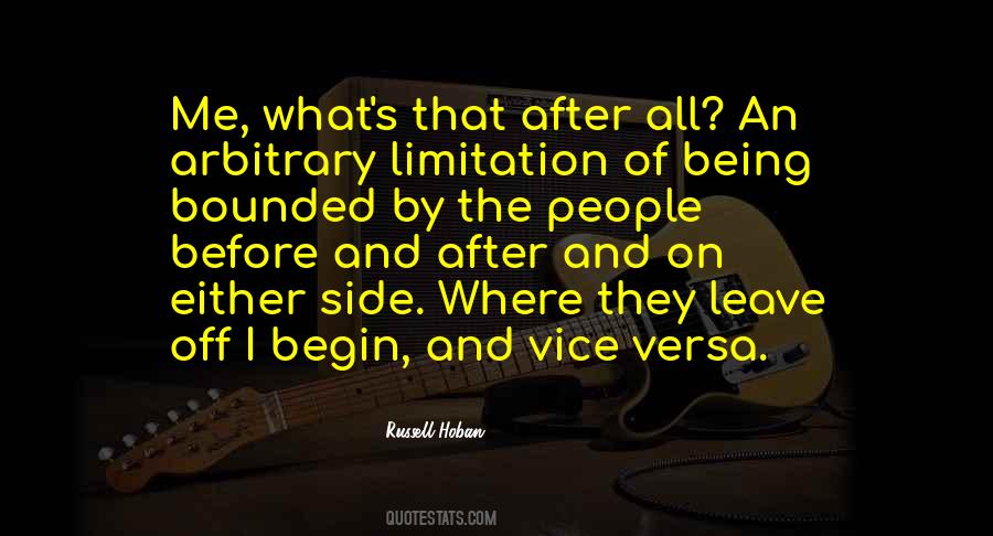 Russell Hoban Quotes #1056603