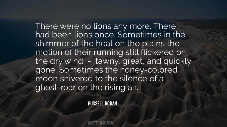 Russell Hoban Quotes #1546466