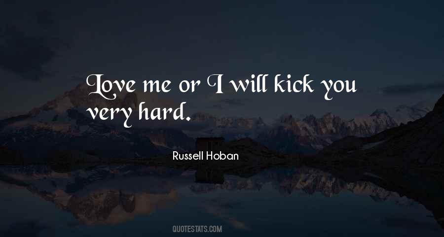 Russell Hoban Quotes #306364