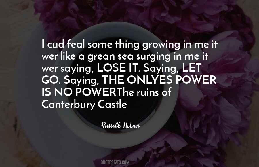 Russell Hoban Quotes #392904