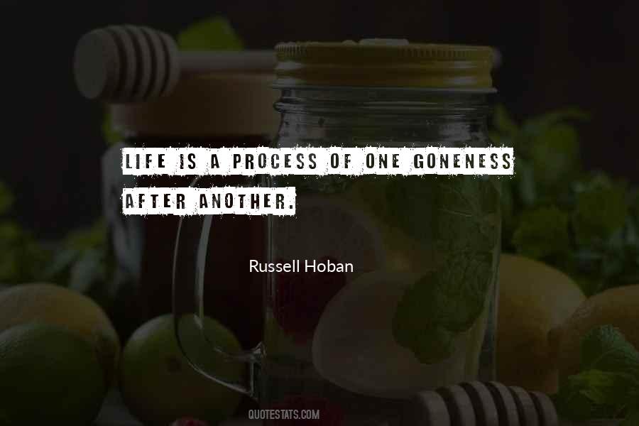 Russell Hoban Quotes #448346