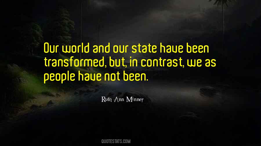 Ruth Ann Minner Quotes #1055530