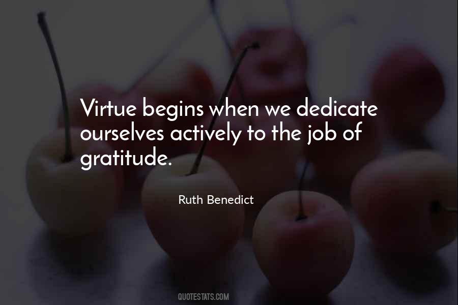 Ruth Benedict Quotes #1691821