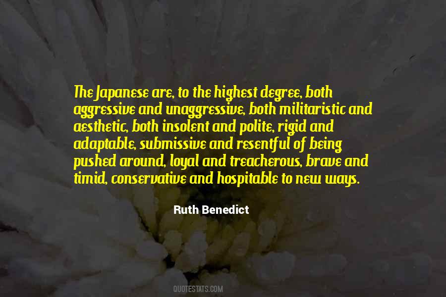 Ruth Benedict Quotes #334540