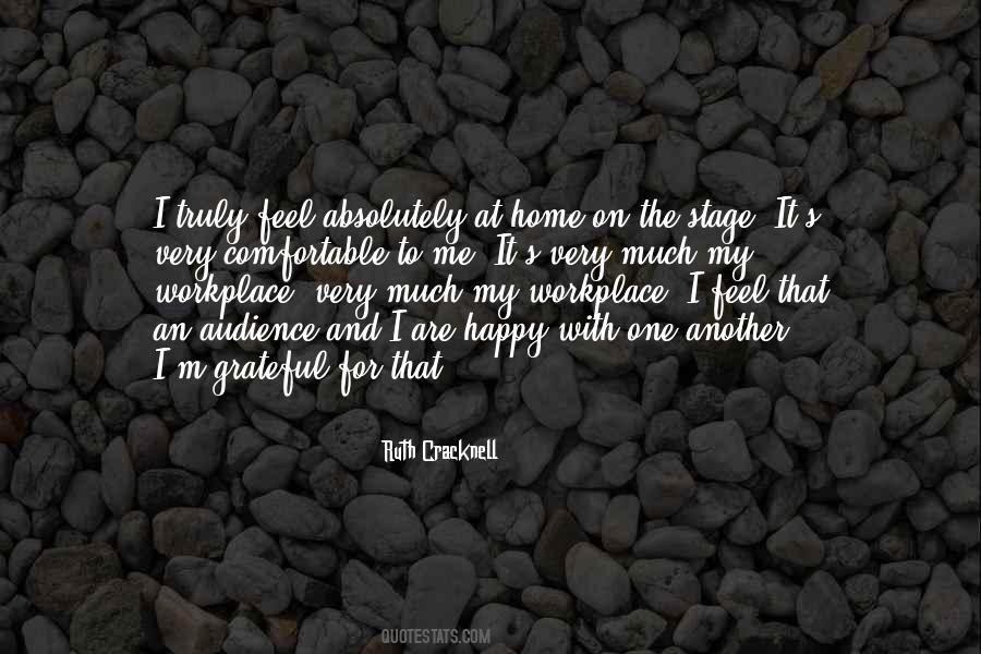 Ruth Cracknell Quotes #576197