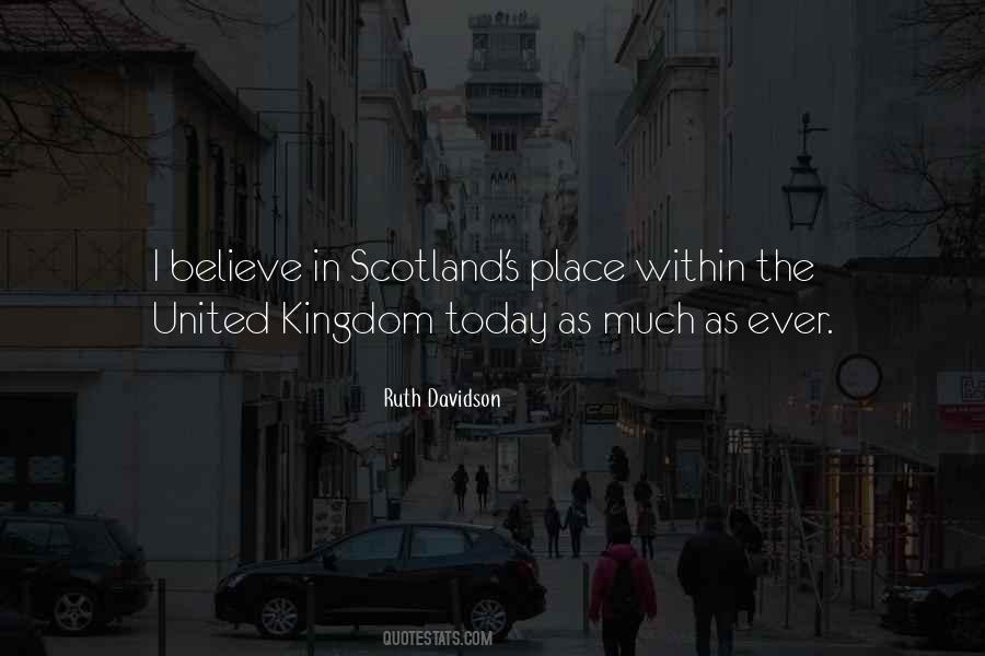 Ruth Davidson Quotes #99646