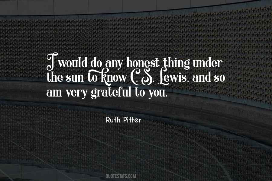 Ruth Pitter Quotes #667063