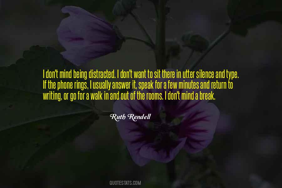 Ruth Rendell Quotes #212158