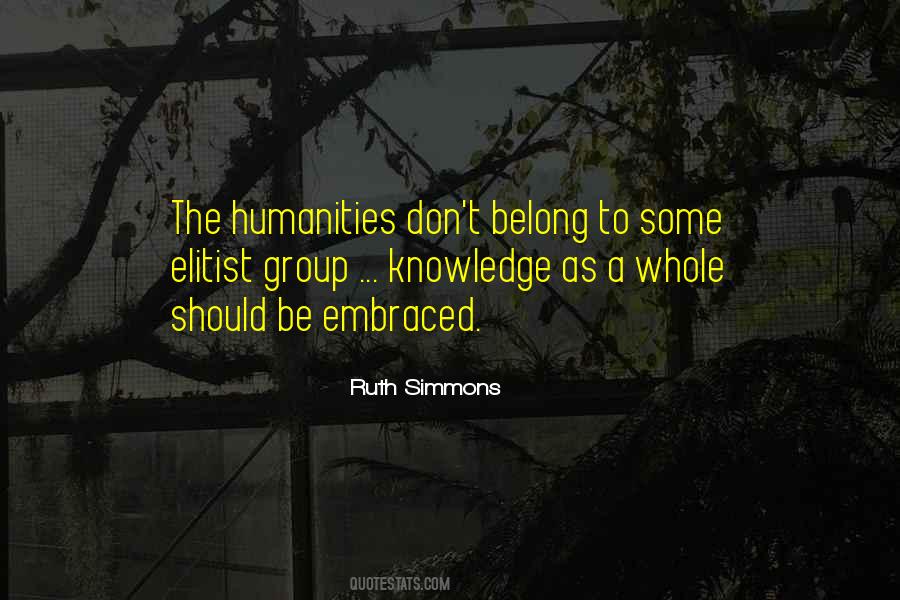 Ruth Simmons Quotes #1228337
