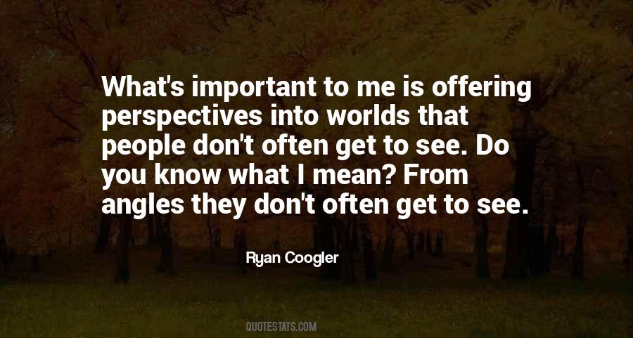 Ryan Coogler Quotes #708624