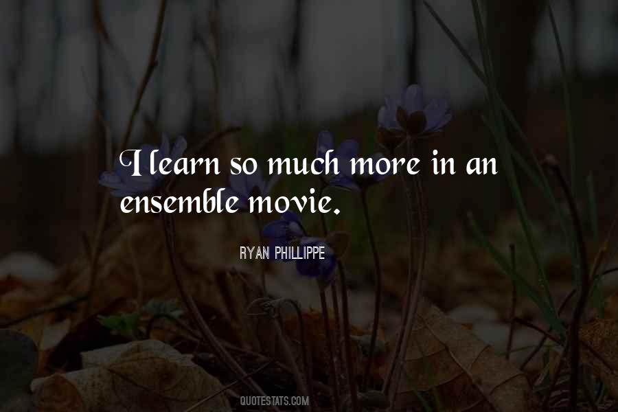 Ryan Phillippe Quotes #979508