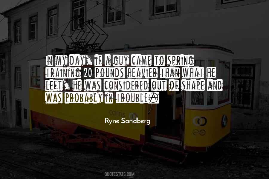 Ryne Sandberg Quotes #1180106