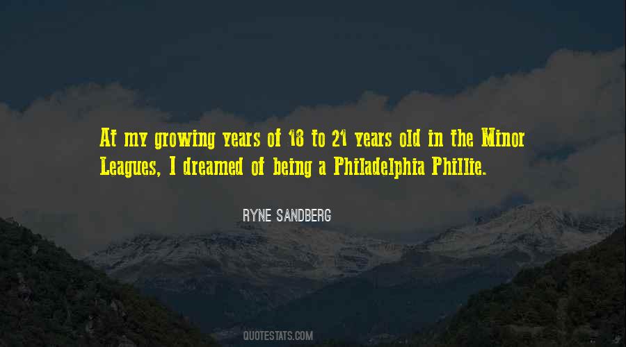 Ryne Sandberg Quotes #450977