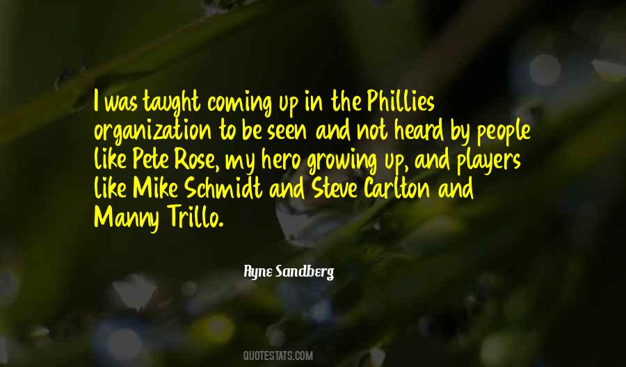 Ryne Sandberg Quotes #60803