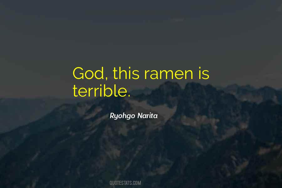 Ryohgo Narita Quotes #801250