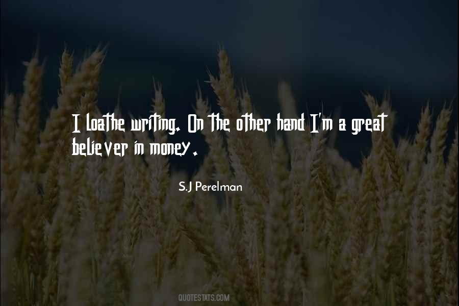 S J Perelman Quotes #555597