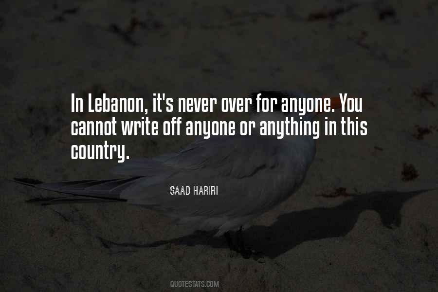 Saad Hariri Quotes #1768731