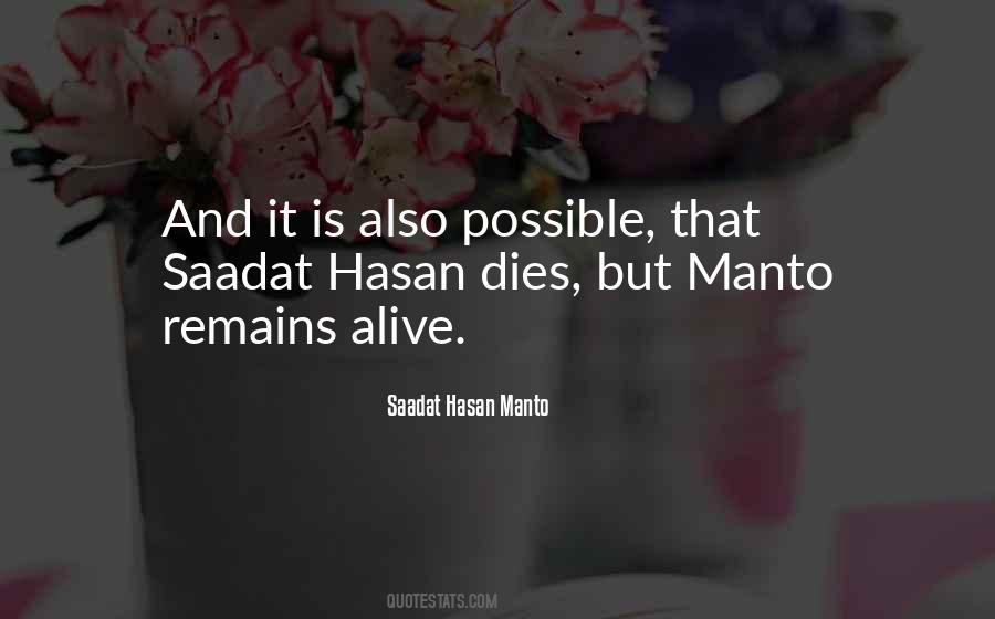 Saadat Hasan Manto Quotes #1034942