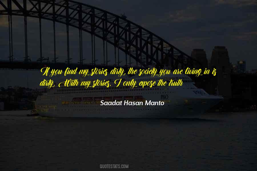 Saadat Hasan Manto Quotes #1147343