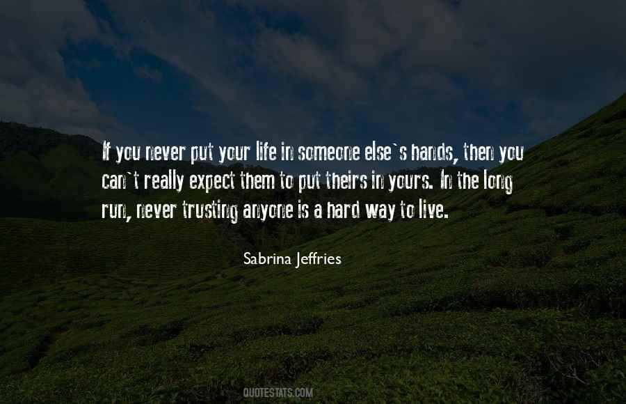 Sabrina Jeffries Quotes #1421394