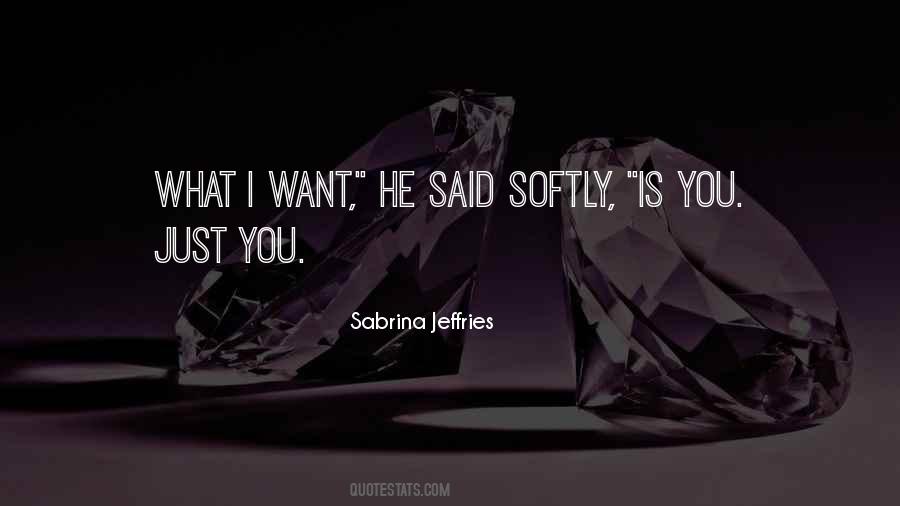 Sabrina Jeffries Quotes #262308