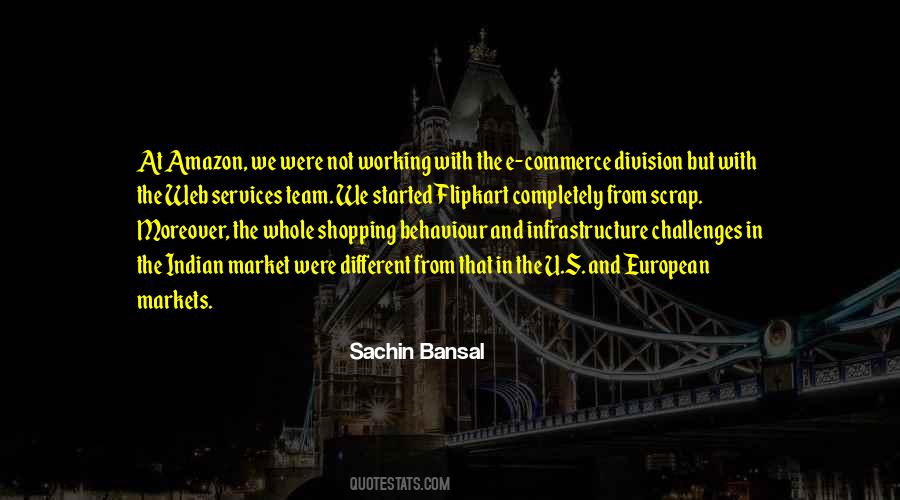 Sachin Bansal Quotes #806607