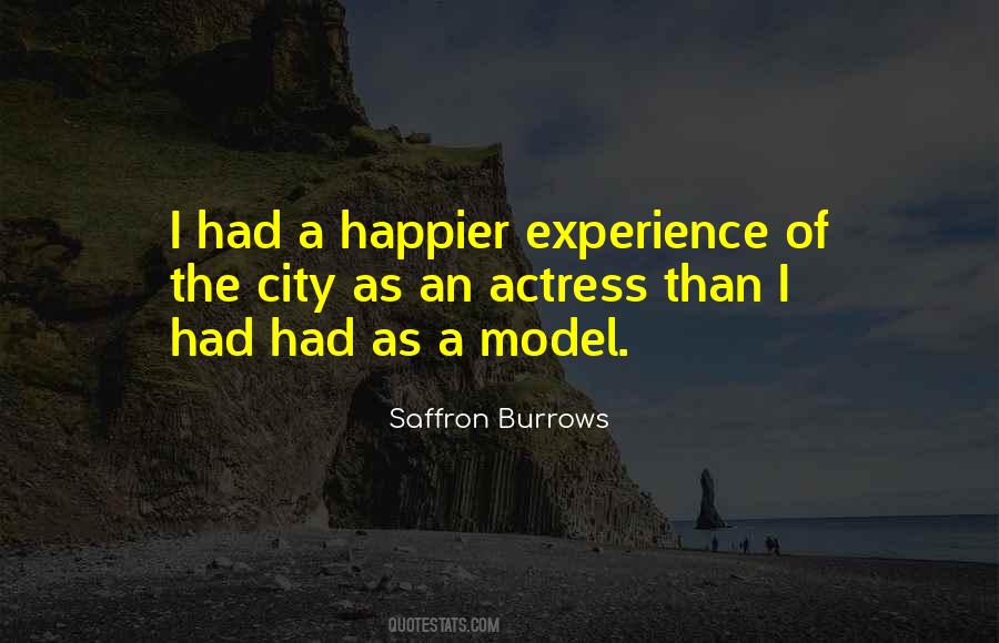 Saffron Burrows Quotes #295764