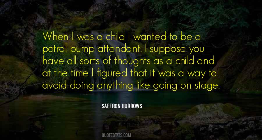 Saffron Burrows Quotes #575848