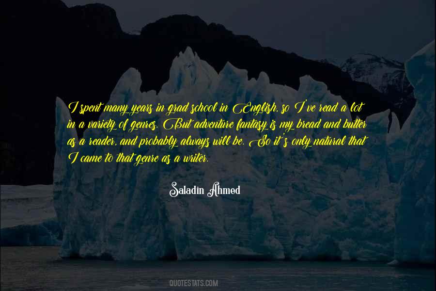 Saladin Ahmed Quotes #594581